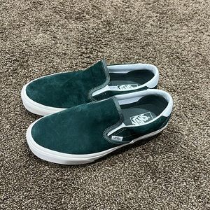 Vans (Green Suede)